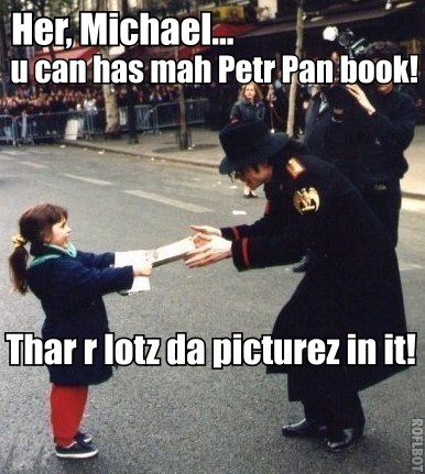  Michael meets little girl in Paris.