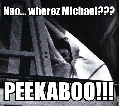  Michael plays hide and seek!