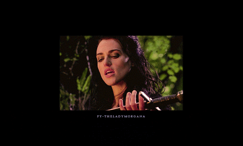  Morgana with Arthur's sword