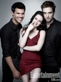 Robert, Kristen y Taylor en Entertainment Weekly - twilight-series photo