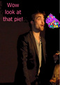 Robert Pattinson Likes Pie - random photo
