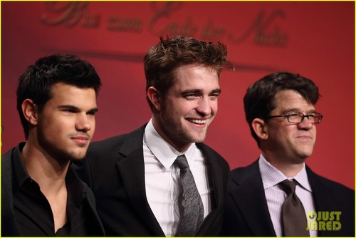  Robert Pattinson & Taylor Lautner: 'Breaking Dawn' in Berlin!
