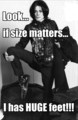 Size matters!!! ;) - michael-jackson-funny-moments photo