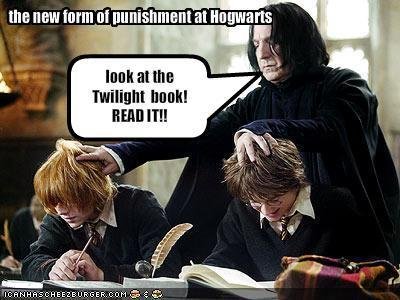  Snape came up with a new punishment