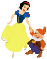 snow white and happy - snow-white-and-the-seven-dwarfs photo