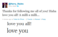 HARRY STYLES LOVES ME. Your argument is invalid  - one-direction photo