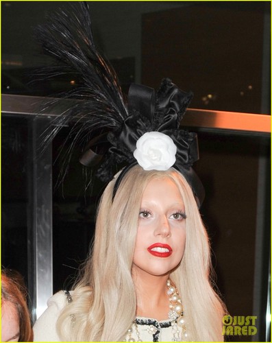  Lady Gaga of Gaga's Workshop on Monday (November 21) in New York City