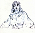 Walt Disney Sketches - Prince Adam - walt-disney-characters photo