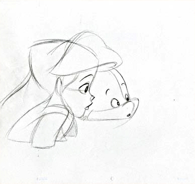 Ariel Drawing Tumblr