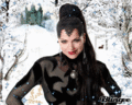 evil queen in winterland. - once-upon-a-time fan art