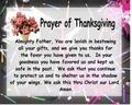prayer of thanksgiving - jesus photo