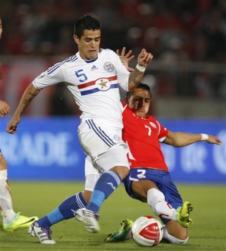Alexis Sanchez - Chile (2) v Paraguay (0)