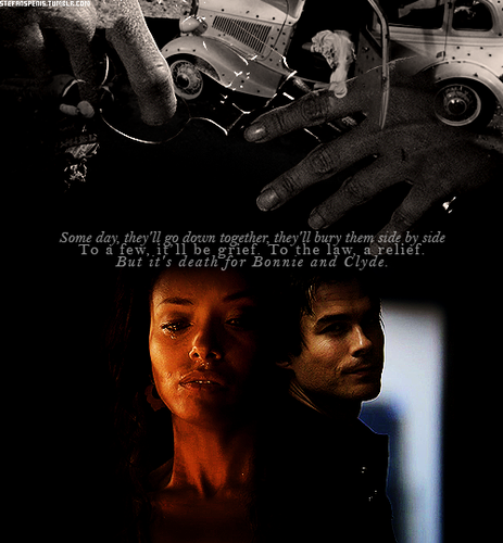  Bamon as Bonnie and Clyde