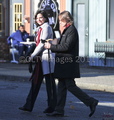 Lana Parrilla & Robert Carlyle On Set [November 15, 2011] - the-evil-queen-regina-mills photo
