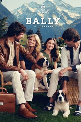 New photos of Miranda in the Bally Spring Summer 2012 Ad Campaign