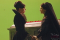 Queen & Snow - Behind the Scenes of "The Heart is a Lonely Hunter"  - the-evil-queen-regina-mills photo