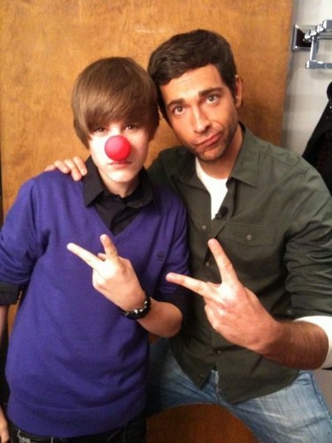Zach from Chuck with jb..!