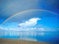 rainbow over water - beautiful-pictures photo