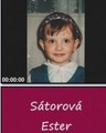 Ester Satorova when she was child ! - tennis photo