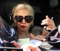 Lady Gaga outside the Nokia Theatre in LA - lady-gaga photo
