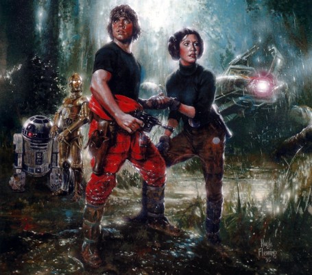 Luke,Leia,And Han