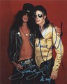 Michael and Slash - michael-jackson photo