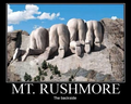 The back of Mt. Rushmore - random photo