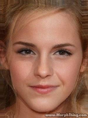 Emma and Kristen morphed together