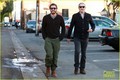 Jake Gyllenhaal: Saturday Stroll with a Friend - jake-gyllenhaal photo