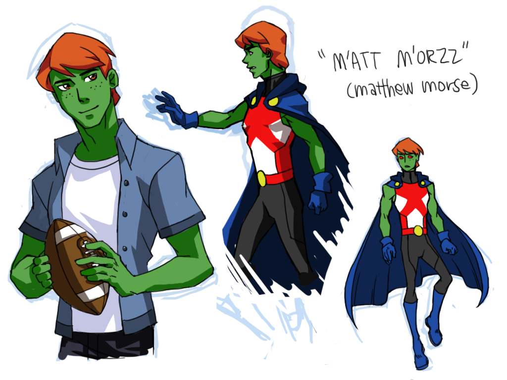 Miss Martian/Megan Morse - Sexy Young Justice by BM-Art on 