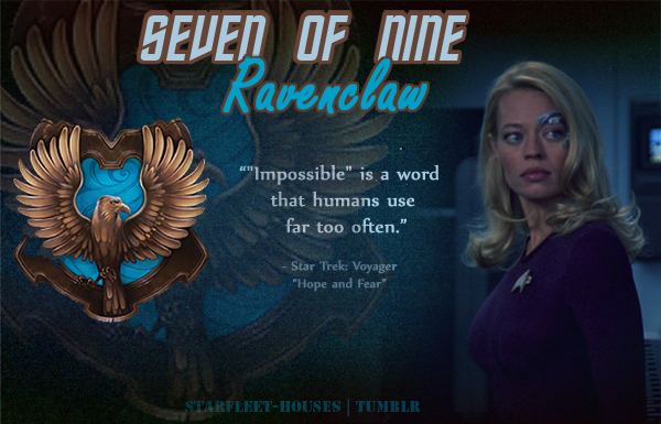 Seven of Nine Ravenclaw