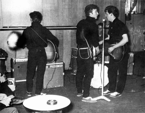  Stuart Sutcliffe with Beatles (Hamburg 1961)