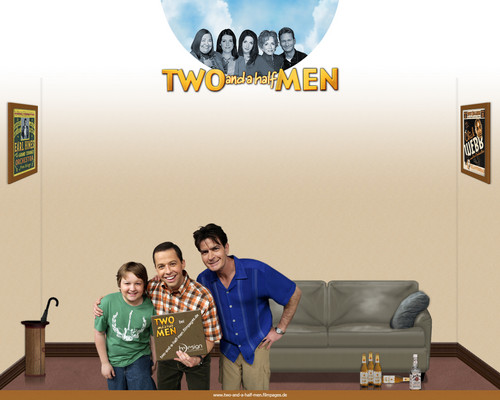  Two and a half Men Обои