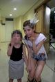 Girls' Generation Seohyun Selca with a kid - girls-generation-snsd photo