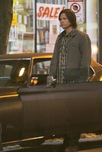  Jared Padalecki on the Set of 'Supernatural'