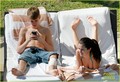 Justin Bieber & Selena Gomez: Pool Party! - justin-bieber-and-selena-gomez photo