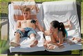 Justin Bieber & Selena Gomez: Pool Party! - justin-bieber-and-selena-gomez photo