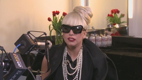  Lady Gaga - on air with Ryan Seacrest