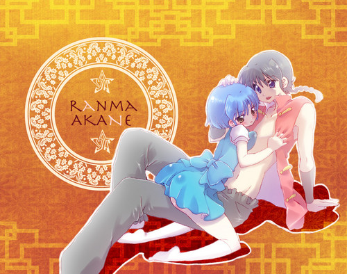 Ranma and  Akane [Ranma 1 2]