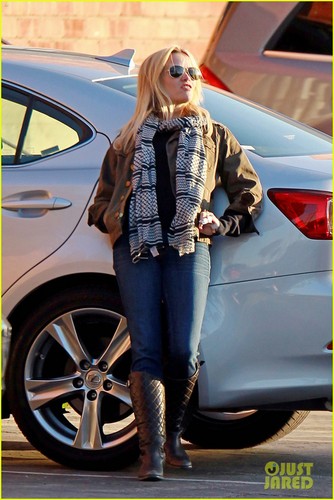  Reese Witherspoon: dag Out with Dad!