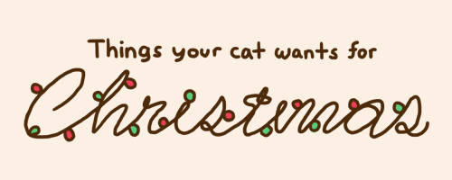  Things your cat wants for 圣诞节