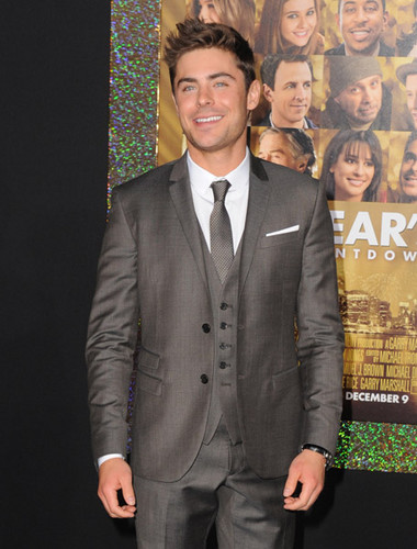 Zac Efron - New Years Eve Primiere