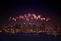 fireworks over city - beautiful-pictures photo