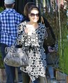 lea stops to get a coffee at le pain quotidien in west hollywood - december 6, 2011 - lea-michele photo