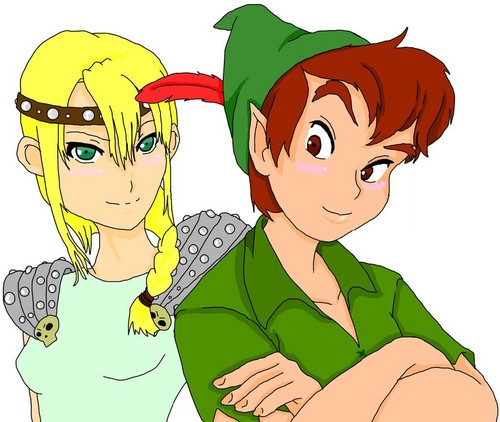  peter pan and astrid