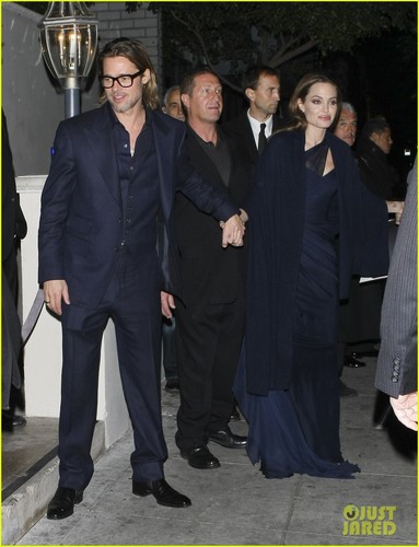  Angelina Jolie & Brad Pitt: 'Blood & Honey' After Party!