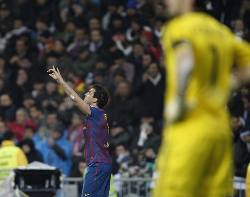  Cesc Fabregas - FC Barcelona (3) v Real Madrid (1) - La Liga