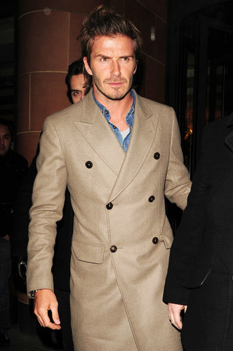  David Beckham sexy look