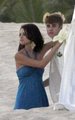 Justin and Selena at a wedding in Mexico. - justin-bieber photo