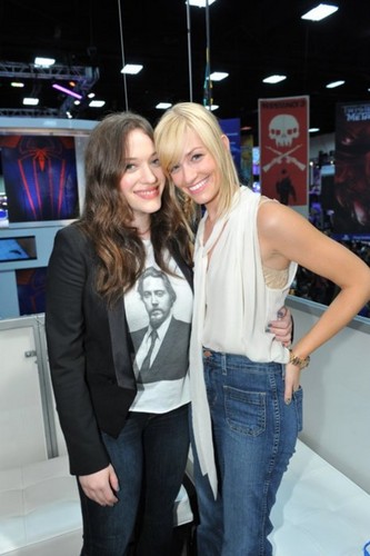  Kat Dennings and Beth Behrs